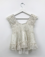 Roman Chiffon Blouse (2color)