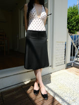 chiffon midi sk