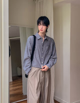 Fears Tie Strap Crop Shirt