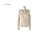 Bacca Slim Cable Hood Knit