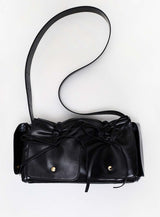 Square Ribbon Crossbody Bag(2colors)