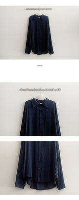 Spie ネイビーチェックシャツ（1色）