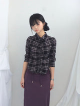 Slim Base String Long Skirt