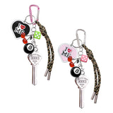 Loveme Logo Key Dice Keyring