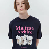 【数量限定】マルチーズアーカイブTシャツ