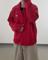 Arin Collared Knit Warmer Cardigan