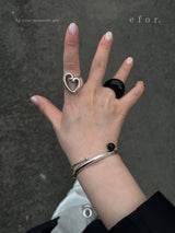 Punching Heart Ring