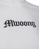 Mwoong ベーシッククロップTシャツ(ホワイト)
