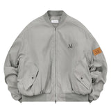 WALES PIGMENT WASHING SHIRRING MA-1 UNISEX (2Color)