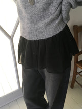 See-Through Layering Skirt