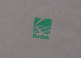 BIG LOGO COTTON SHORT-SLEEVE T-SHIRT【GREY】