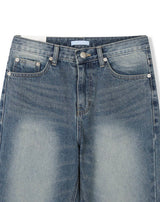 All cat blue boots cut pants