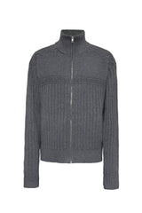 Heavyweight Ribbed Knit Sweater