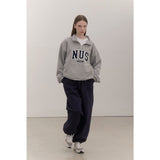 Huke x Nus. ハーフジップアップ（GREY）