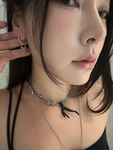 スパイクチェーンメイルイヤリング