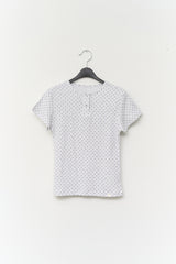 (W) チェリードットボタントップ (5color)