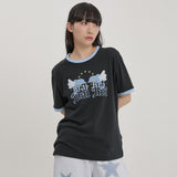 エンジェル ドルフィン ハーフスリーブ Tシャツ