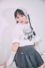コラボレーション オーバーサイズTシャツ- WHITE | 浜野はるき × VENHIT