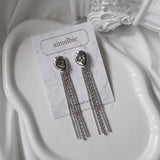 シルバーシャワーピアス