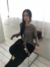 Glam Layering Tie Long Sleeve (4c)