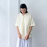 ボクシーエンボシードレイヤーリングシャツ