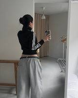 ベルトスウェットパンツ (Unisex)