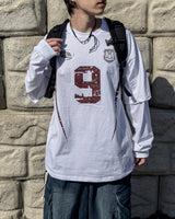 Nine Layered Over Long Sleeve Tee