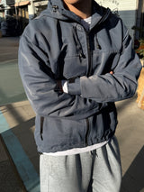 Bolt cap hood windbreaker