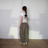 MUDEUNGSAN T-SHIRT FOR WOMEN - WHITE