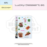 Lucky dessert sticker