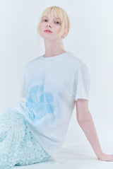 バブルプリンティングTシャツ