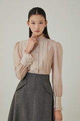 NO.5 TOP - NUDE BEIGE