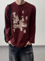 Shadow printing long sleeve