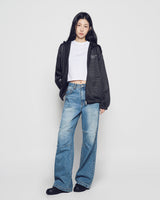 26SS WOMAN デニムパラシュートパンツ