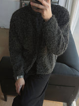 ASCLO Hairy Crop Cardigan (3color)
