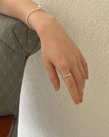 ホーブクロスリング (シルバー) *1PCS