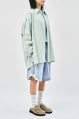 Enzo Striped Shirt (2color)