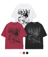 バン グラフィック オーバーフィット Tシャツ / Bang Graphic Oversized Fit T-Shirt
