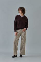 Feig denim pants_beige