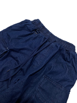 Over Denim Cargo Balloon Pants 2C