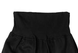 Pinbo Lettering Folding Wide Banding Sweatpants