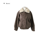 Zelda Vintage Leather Fur Mustang Jumper