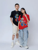 2024 LIMITED - WREVOドラゴンボールTシャツ（スカーレット）