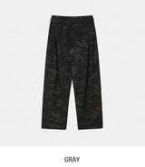 Ber 4-pin tuck camo balloon training pants