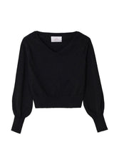 Emma Puff Knit (Black)