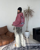 エルデンダイアゴナルジッパーカーゴパンツ
