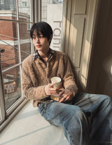 25FW★ [LANARCH] Destroyed Check Shirt