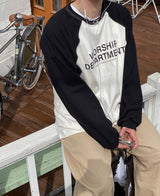 WDラグランオーバーtシャツ