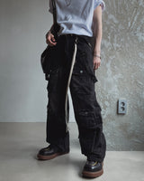 Rogueteen Strap Cargo Denim Pants