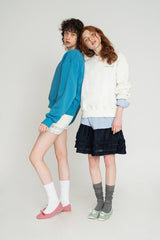 Rose flat shoes_mint